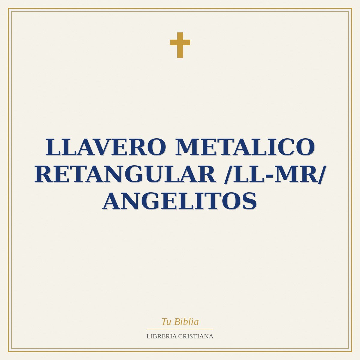 Llavero Metalico Retangular /LL-MR/ Angelitos 1 Llavero Metalico Retangular /LL-MR/ Angelitos