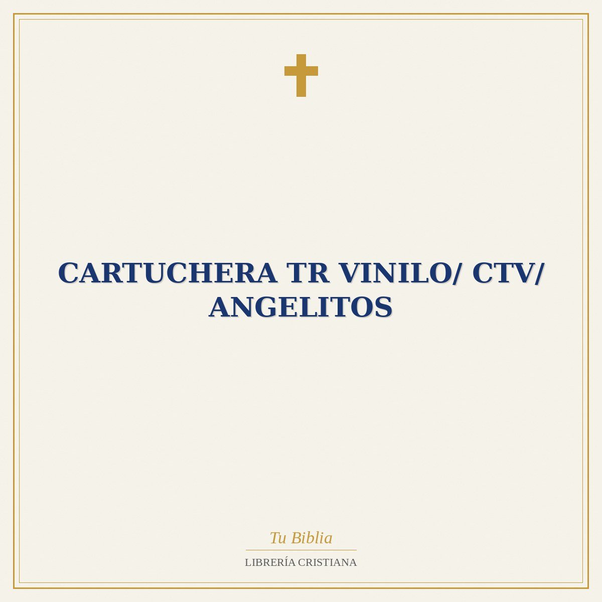 Cartuchera TR Vinilo/ CTV/ Angelitos 1 Cartuchera TR Vinilo/ CTV/ Angelitos