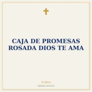 Caja De Promesas Rosada Dios Te Ama