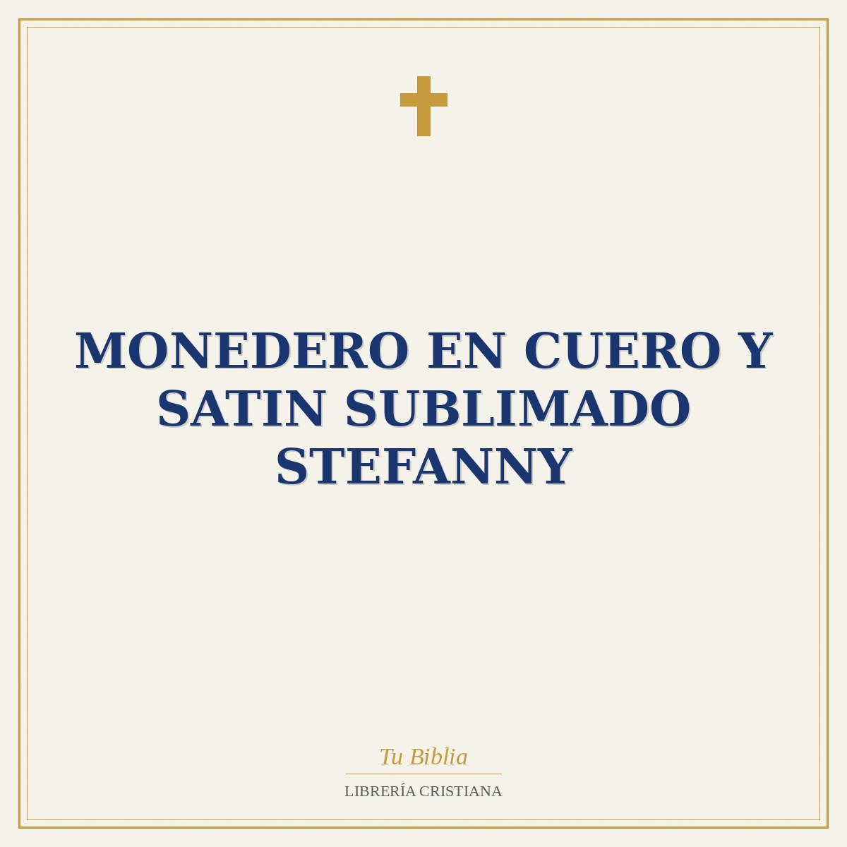 Monedero en Cuero Y Satin Sublimado Stefanny 1 Monedero en Cuero Y Satin Sublimado Stefanny