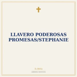 Llavero Poderosas Promesas/Stephanie