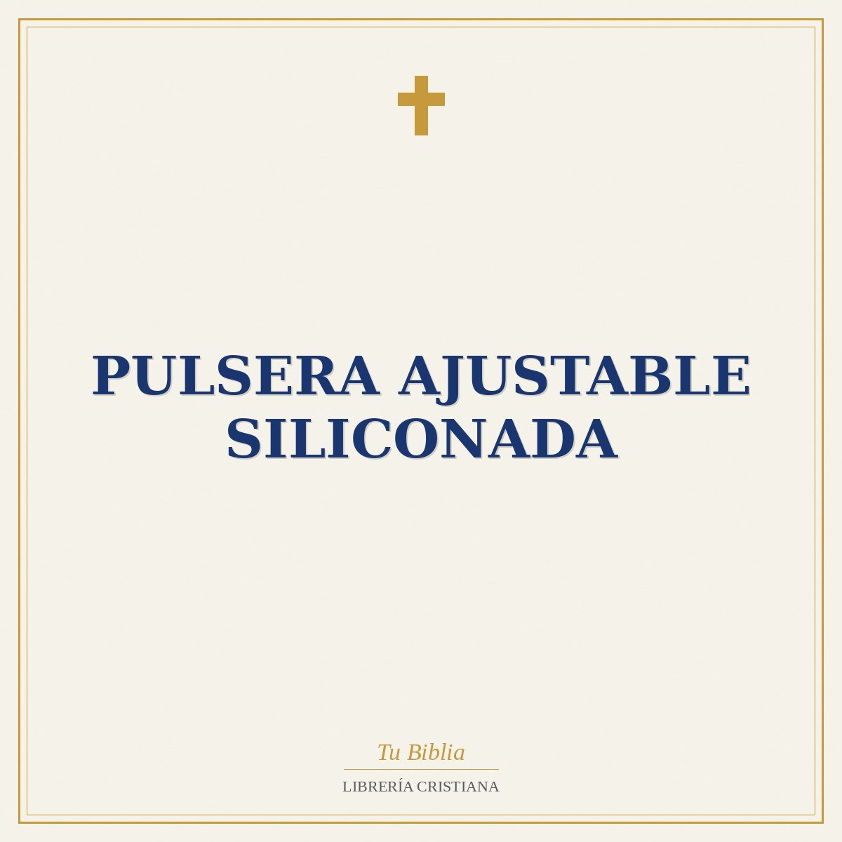Pulsera Ajustable Siliconada 1 Pulsera Ajustable Siliconada