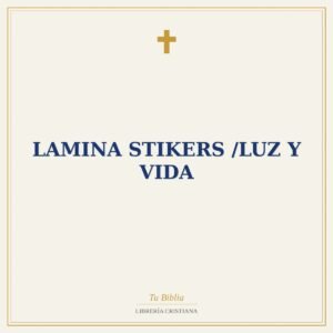 Lamina Stikers /Luz Y Vida
