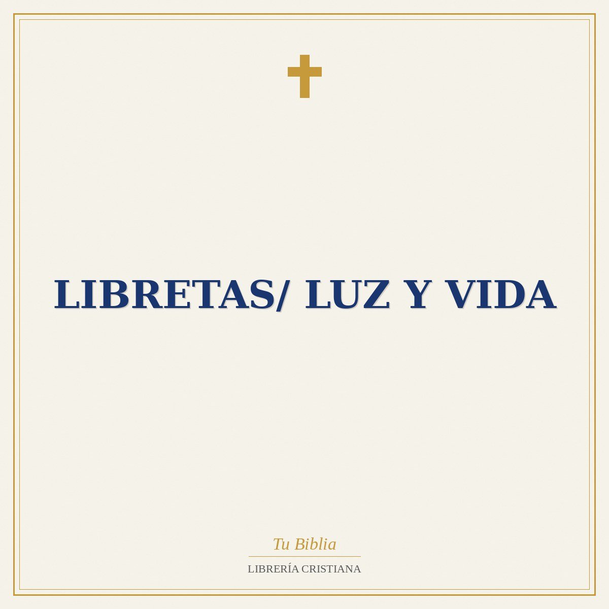 libretas/ Luz Y Vida 1 libretas/ Luz Y Vida