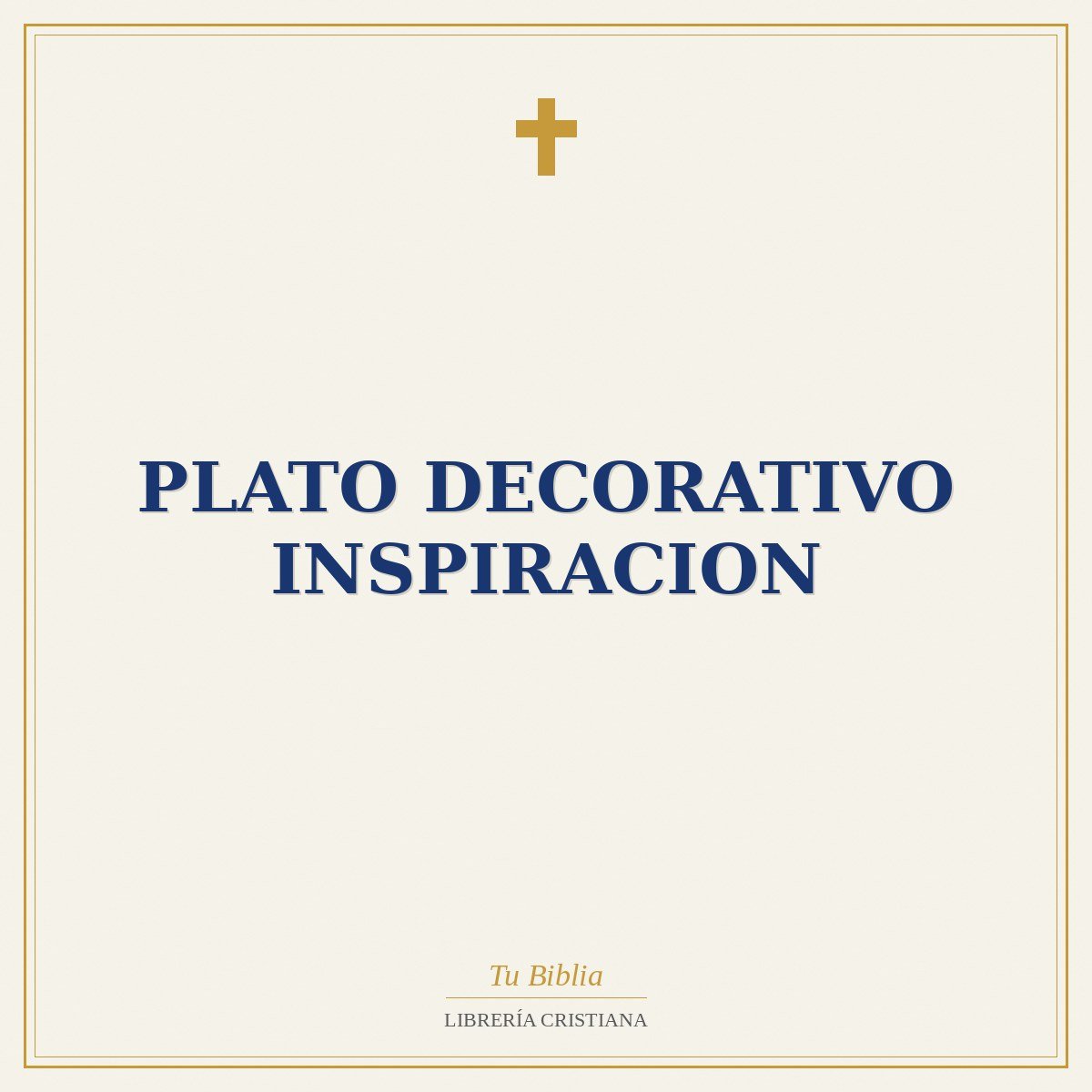 Plato Decorativo Inspiracion 1 Plato Decorativo Inspiracion