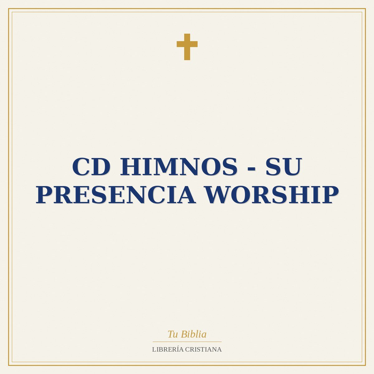 Cd Himnos - Su Presencia Worship 1 Cd Himnos - Su Presencia Worship