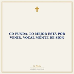 Cd Funda, Lo Mejor Está Por Venir, Vocal Monte De Sion