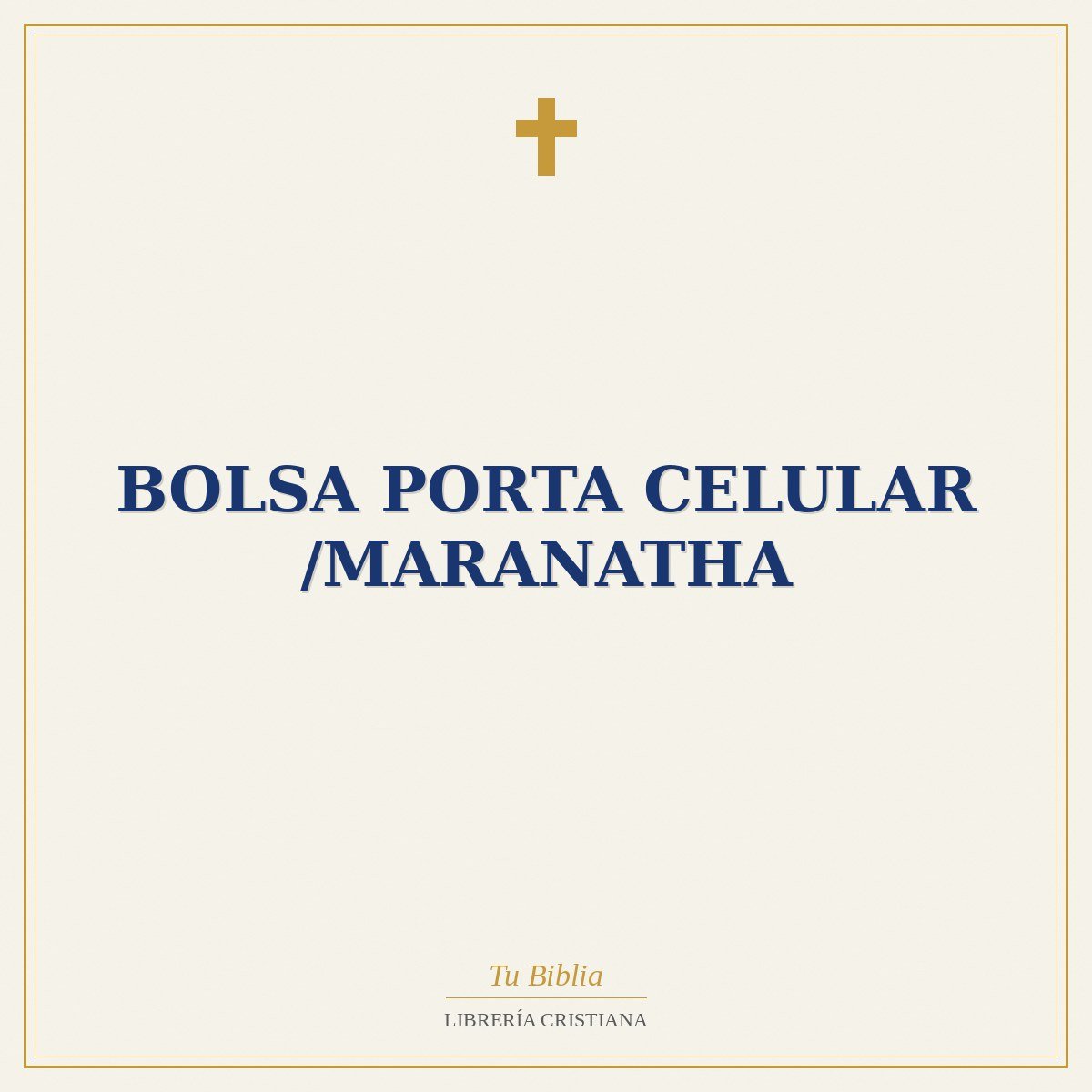 Bolsa Porta Celular /Maranatha 1 Bolsa Porta Celular /Maranatha