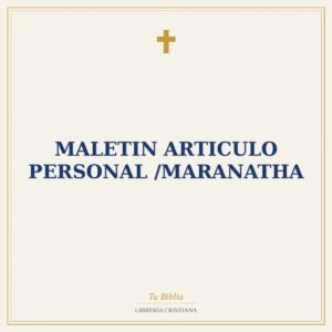 Maletin Articulo Personal /Maranatha