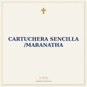 Cartuchera Sencilla /Maranatha