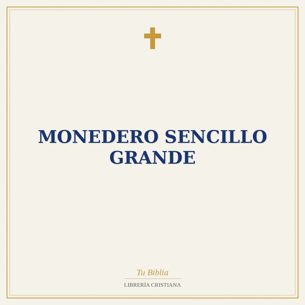 Monedero Sencillo Grande 1 Monedero Sencillo Grande