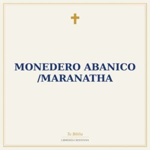 Monedero Abanico /Maranatha