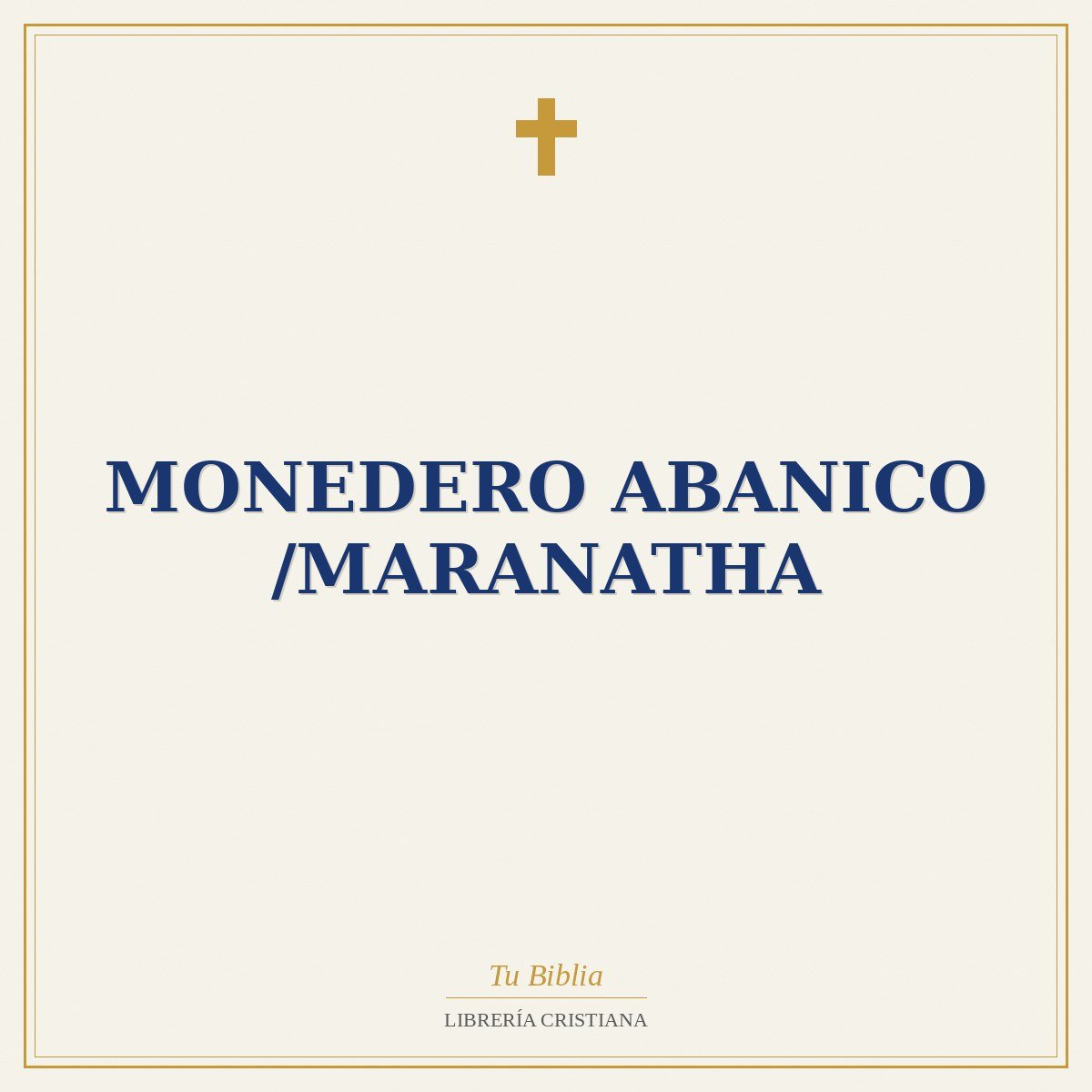 Monedero Abanico /Maranatha 1 Monedero Abanico /Maranatha