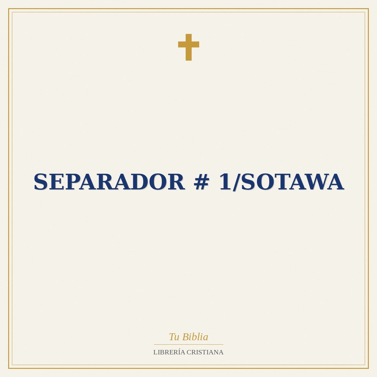 Separador # 1/Sotawa 1 Separador # 1/Sotawa