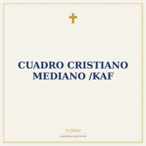 Cuadro Cristiano Mediano /Kaf