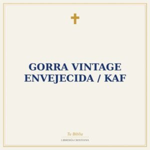 Gorra Vintage Envejecida / Kaf