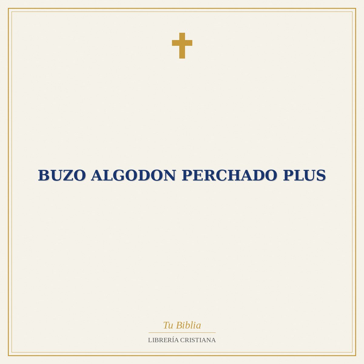 Buzo Algodon Perchado Plus 1 Buzo Algodon Perchado Plus