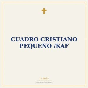 Cuadro Cristiano Pequeño  /Kaf