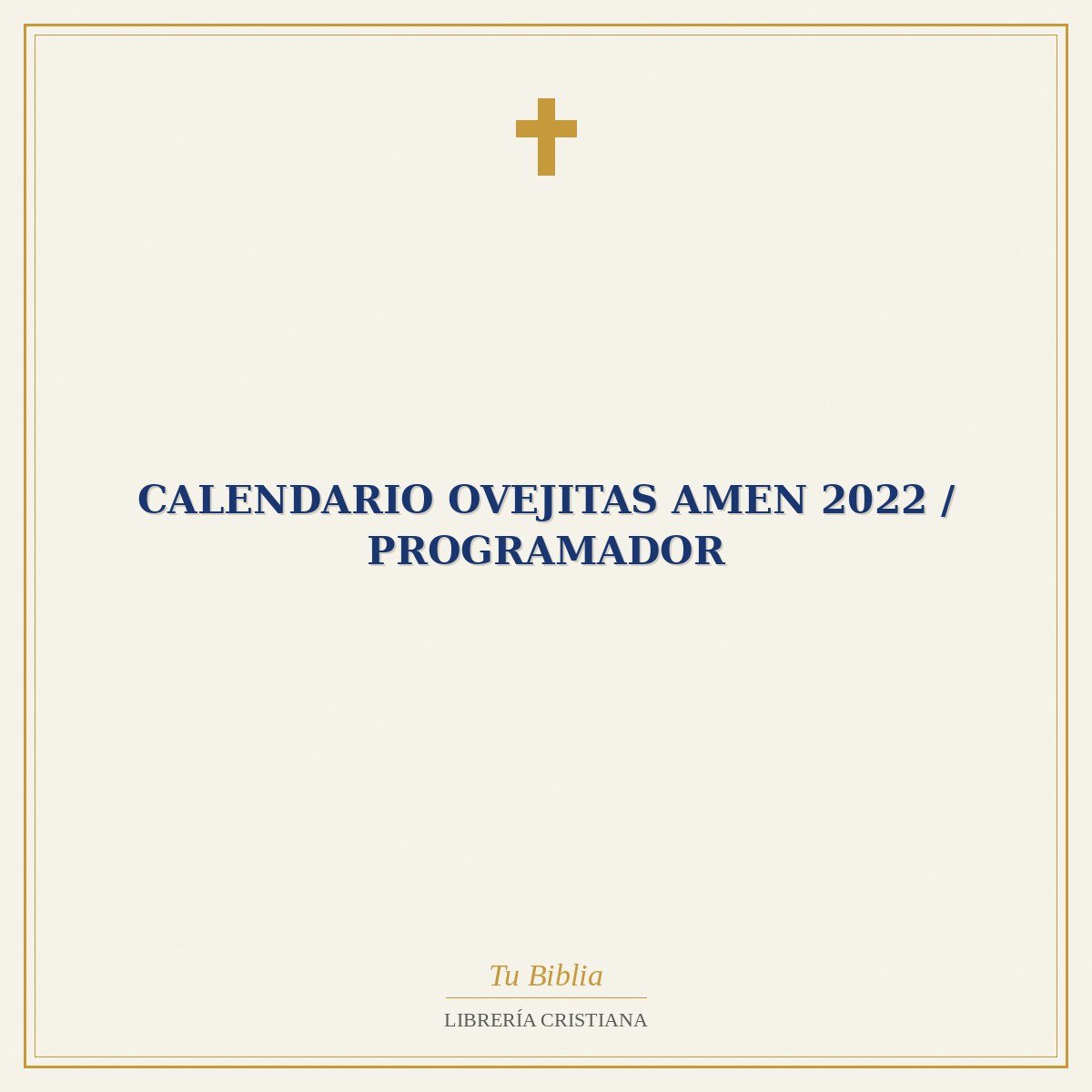 Calendario Ovejitas Amen 2022 / Programador 1 Calendario Ovejitas Amen 2022 / Programador