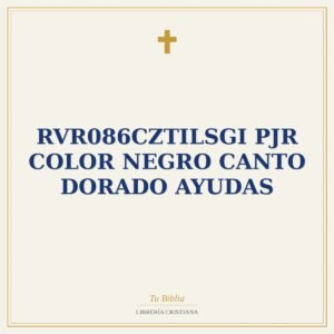 RVR086cZTILSGi PJR COLOR NEGRO CANTO DORADO AYUDAS
