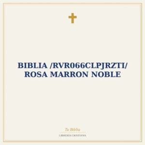 Biblia /RVR066cLPJRZTi/ Rosa Marron Noble