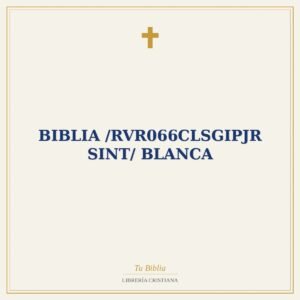 Biblia /RVR066cLSGIPJR SINT/ Blanca
