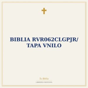 Biblia RVR062cLGPJR/ Tapa Vnilo