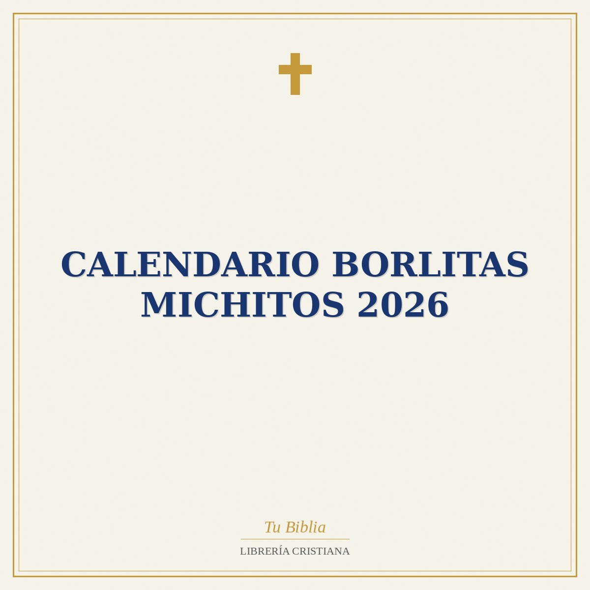 Calendario Borlitas Michitos 2026 1 Calendario Borlitas Michitos 2026