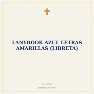 Lanybook Azul Letras Amarillas (Libreta)