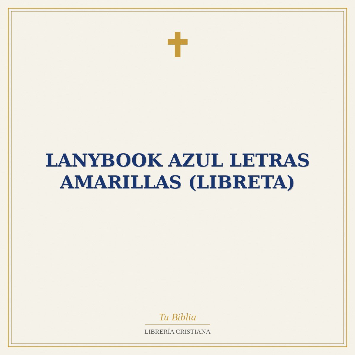 Lanybook Azul Letras Amarillas (Libreta) 1 Lanybook Azul Letras Amarillas (Libreta)