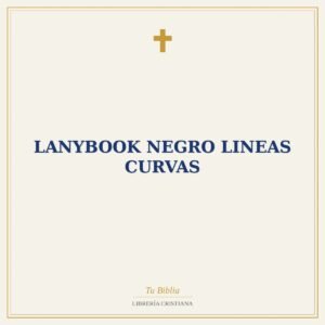 Lanybook Negro Lineas Curvas