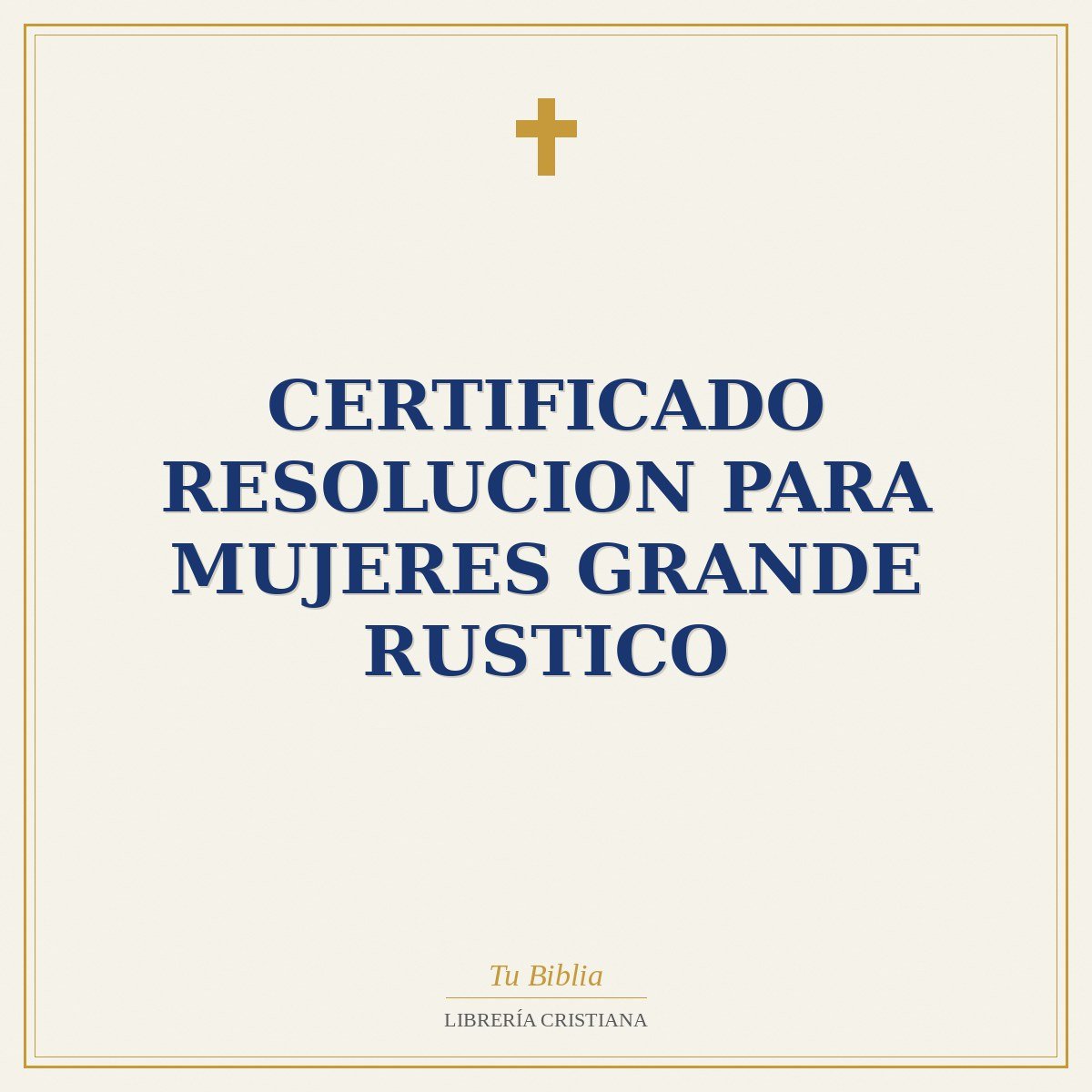 Certificado Resolucion Para Mujeres Grande Rustico 1 Certificado Resolucion Para Mujeres Grande Rustico
