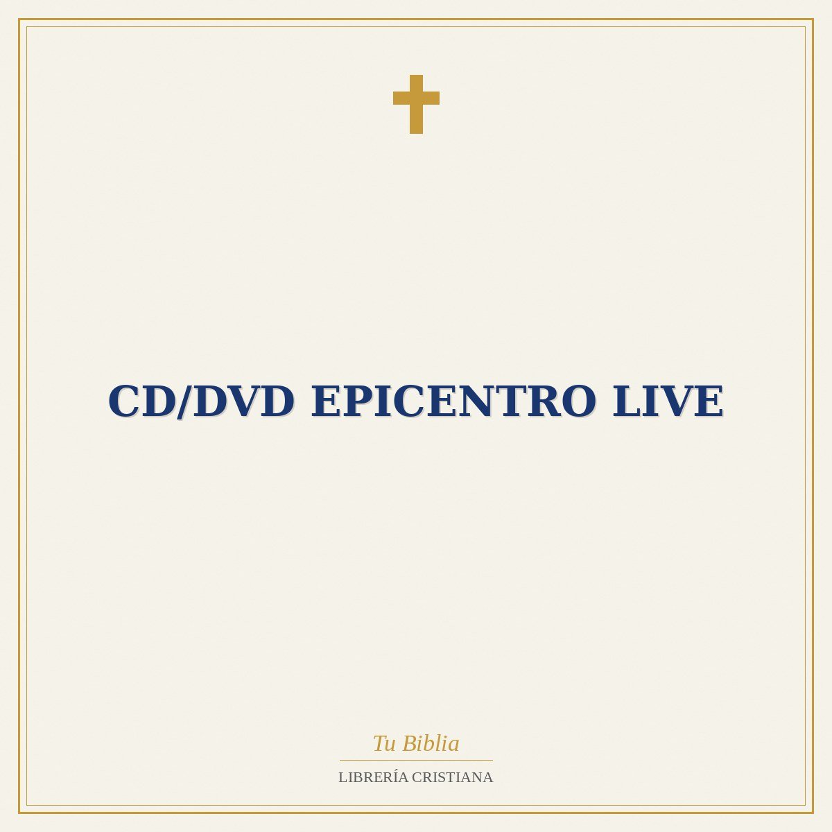 Cd/Dvd Epicentro Live 1 Cd/Dvd Epicentro Live