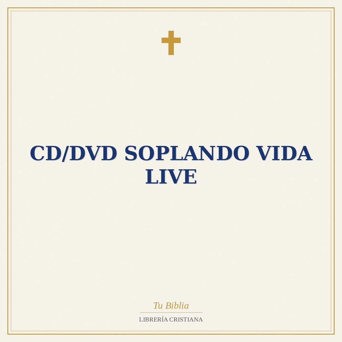 Cd/Dvd Soplando Vida Live 1 Cd/Dvd Soplando Vida Live