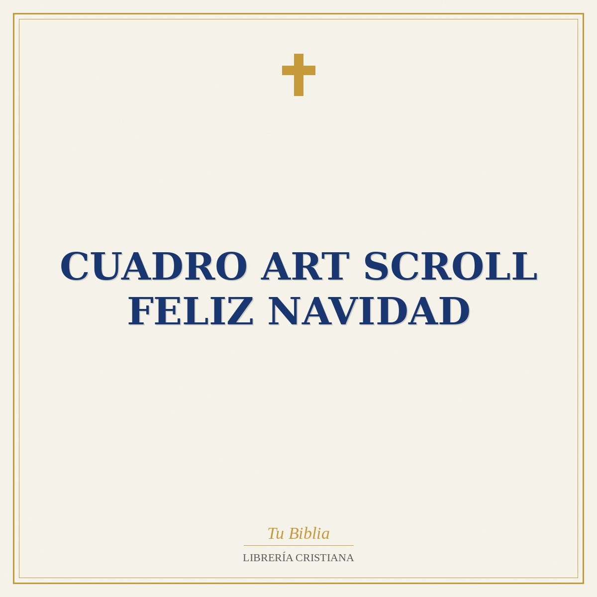 Cuadro Art Scroll Feliz Navidad 1 Cuadro Art Scroll Feliz Navidad