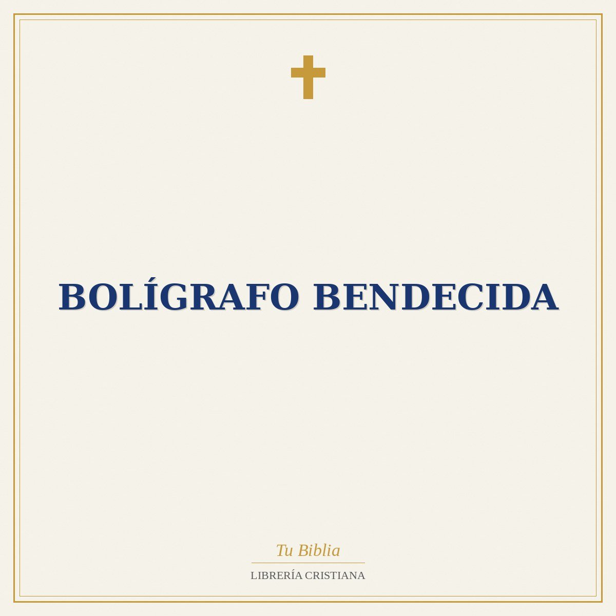 Bolígrafo Bendecida 1 Bolígrafo Bendecida
