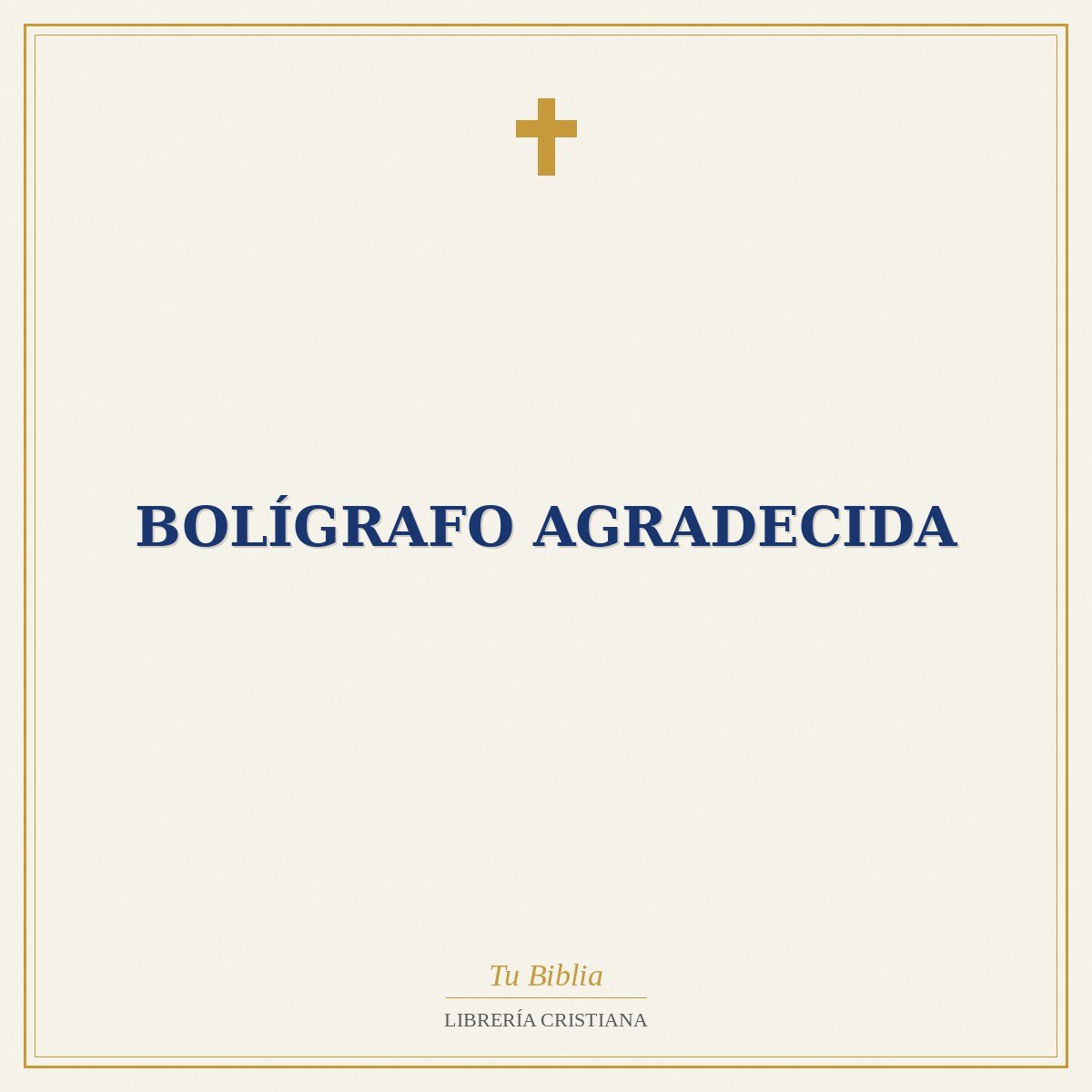Bolígrafo Agradecida 1 Bolígrafo Agradecida