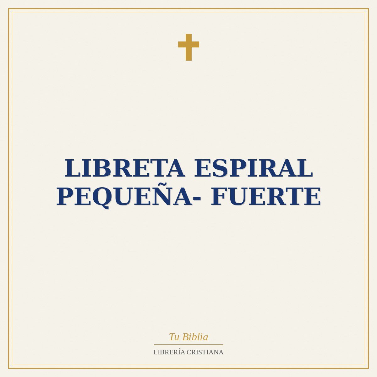 Libreta Espiral Pequeña- Fuerte 1 Libreta Espiral Pequeña- Fuerte