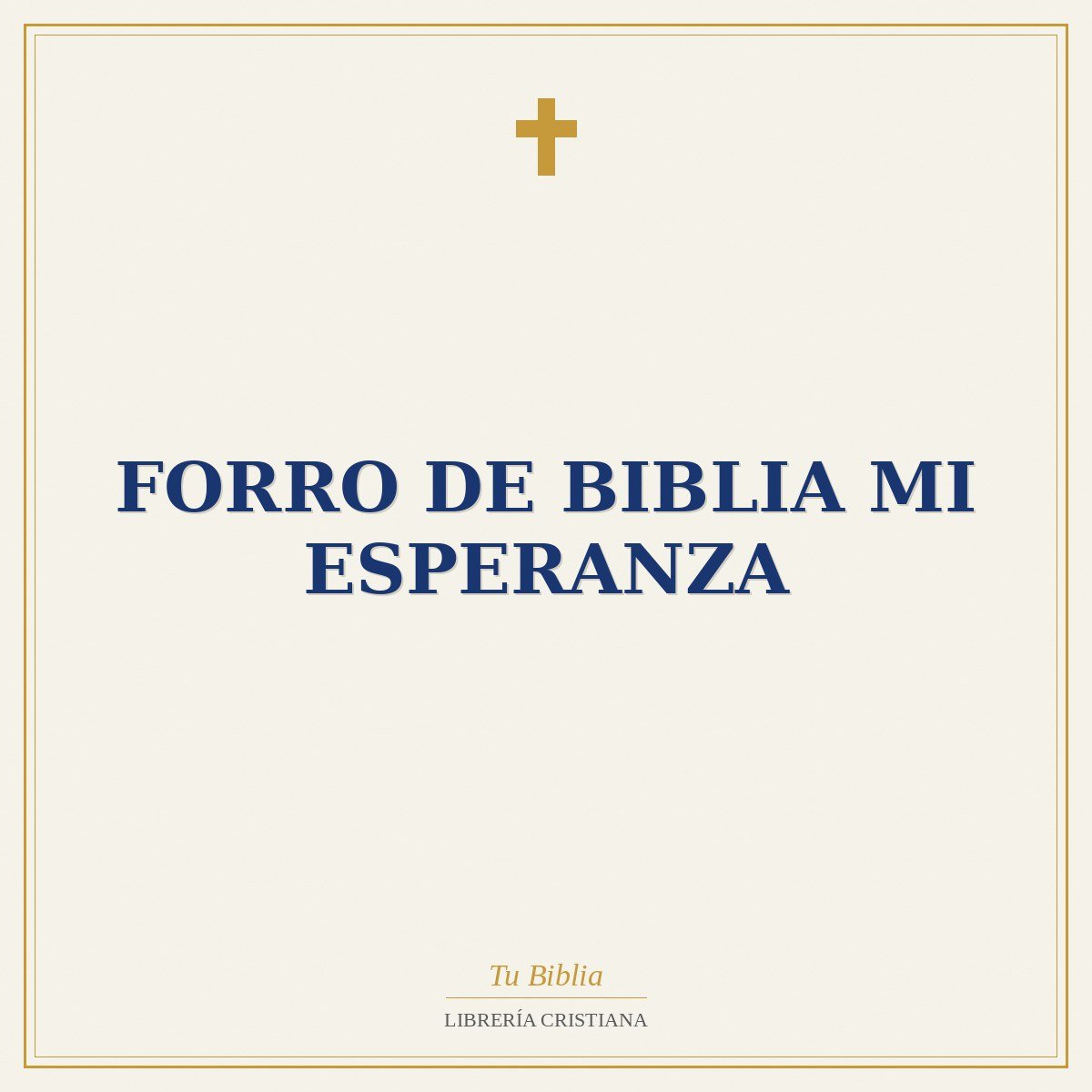 Forro de Biblia Mi Esperanza 1 Forro de Biblia Mi Esperanza