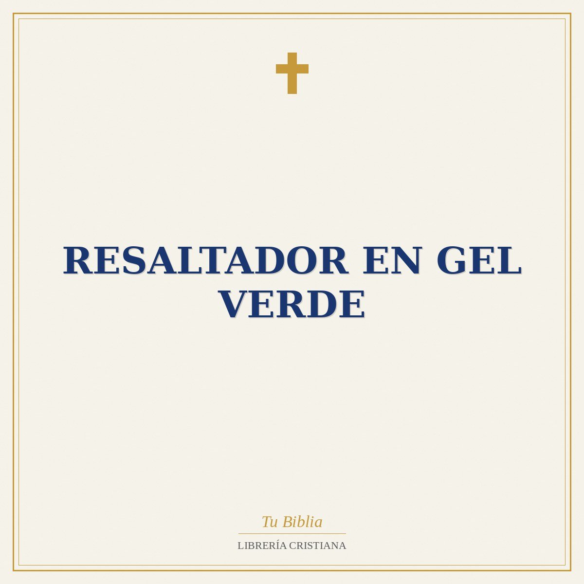 Resaltador En Gel Verde 1 Resaltador En Gel Verde
