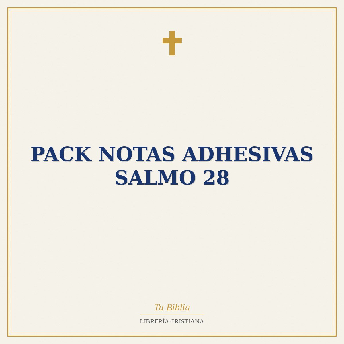 Pack Notas Adhesivas Salmo 28 1 Pack Notas Adhesivas Salmo 28