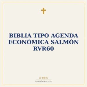 Biblia Tipo Agenda Económica Salmón RVR60