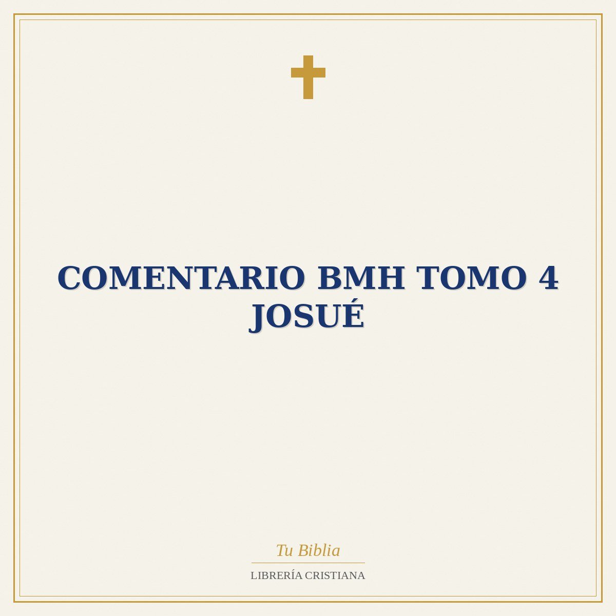 Comentario BMH Tomo 4 Josué 1 Comentario BMH Tomo 4 Josué