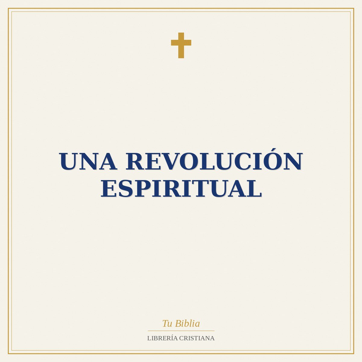 Una Revolución Espiritual 1 Una Revolución Espiritual