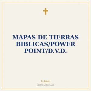 Mapas De Tierras Biblicas/Power Point/D.V.D.