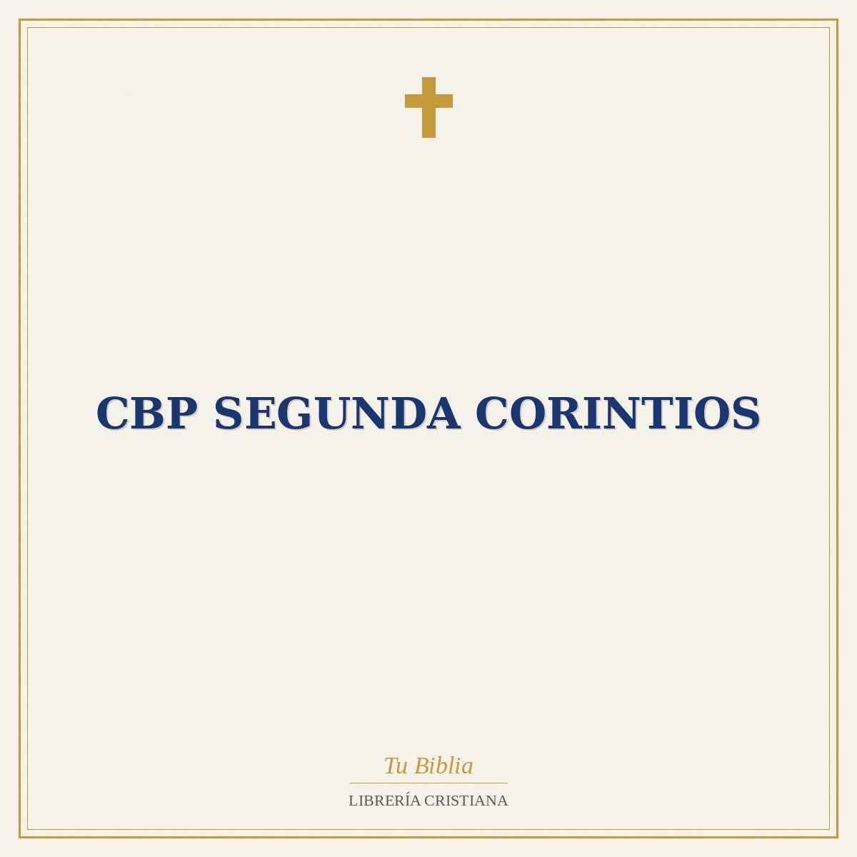 CBP Segunda Corintios 1 CBP Segunda Corintios