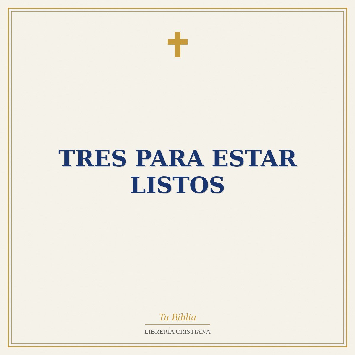 Tres Para Estar Listos 1 Tres Para Estar Listos