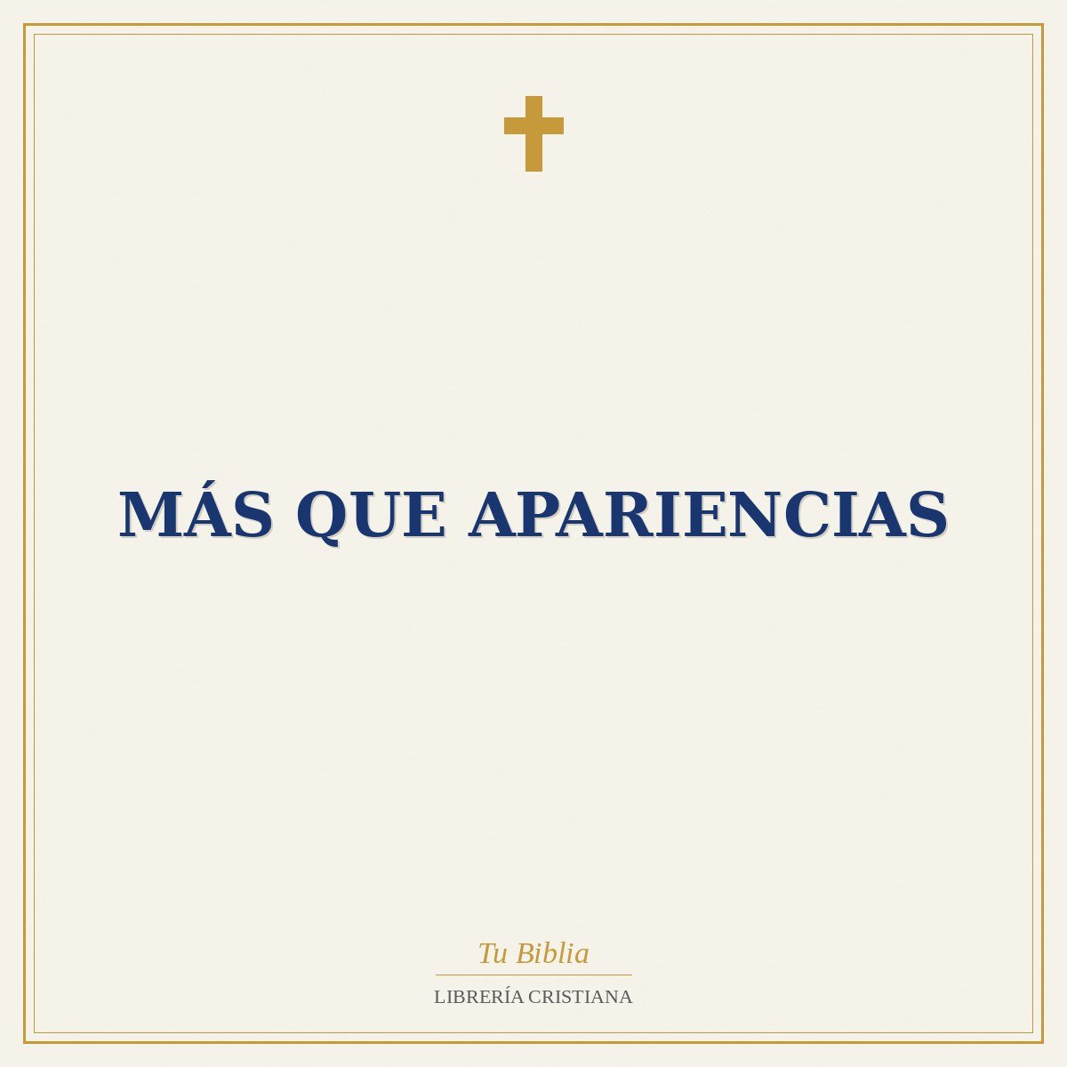 Más que Apariencias 1 Más que Apariencias