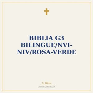 Biblia G3 Bilingue/NVI-NIV/Rosa-Verde