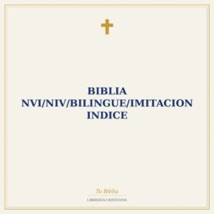 Biblia NVI/NIV/Bilingue/Imitacion Indice